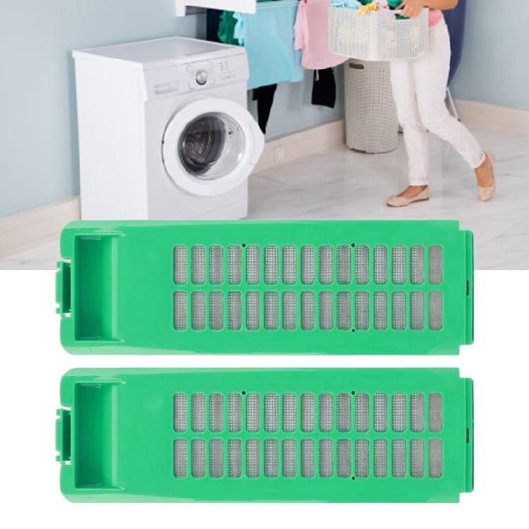 2Pieces Plastic Laundry Washer Hair Catcher Washing Machine Filter Mesh Washing Machine Part Laundry Washer Accessories