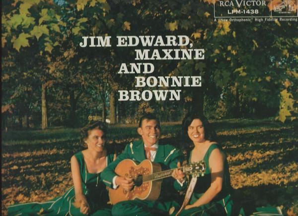 

LP Record BROWNS Jim Edward Maxine And Bonnie Brown LPM1438 RCA Victor 1957 US CountryFolk Used