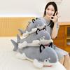 Soft Toy Shark Throw Pillow, Cute Doll Figurine, Children's Sleeping Pillow, Sofa Pillow, Birthday Gift, Decoration Item