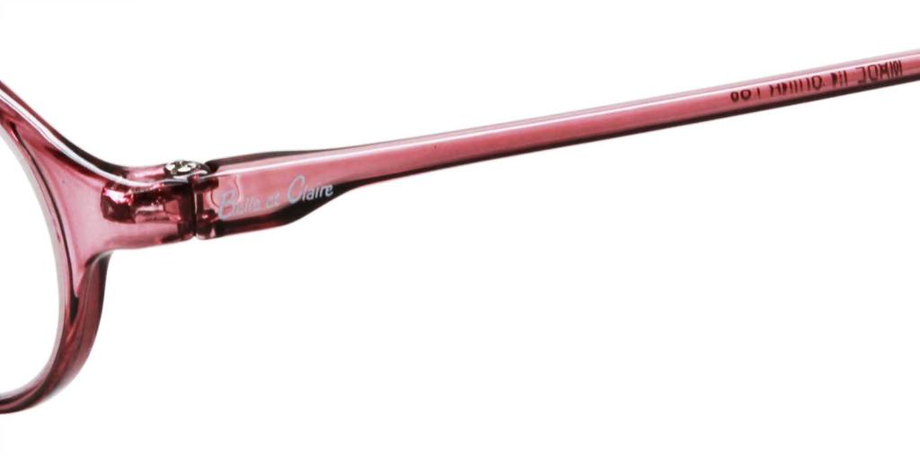 Belle Eclair Reading Super Elastic Clear Glasses, Frame, Lavender, +2.00