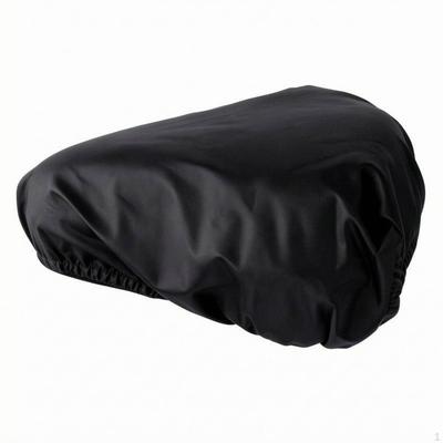 Cycle Saddle Rain Cover Rainproof PVC Seat Black S