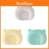 Baby Pillow For Newborns And Infants With Polyester Filling And Doudou Velvet Cover For Head Shape Correction