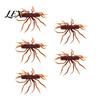 Natural Movement Fishing Lure 1/3/5Pcs 9.5cm/9g Floating Soft with Multi-Tentacles, Realistic Topwater Simulation Bait Bionic Bait, Artificial