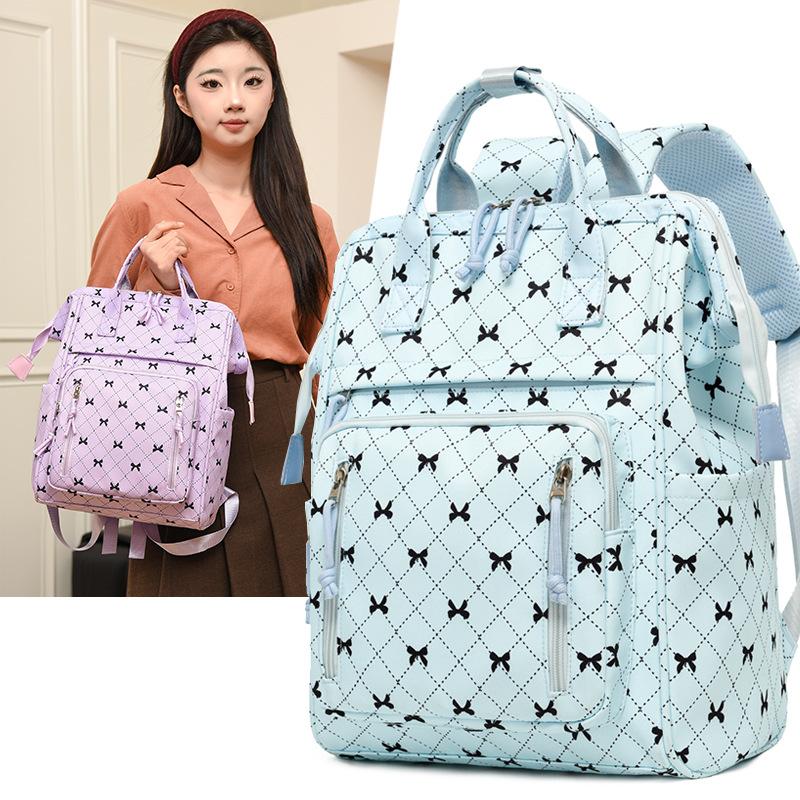 Bow Student Schoolbag Large Capacity Backpack Student Schoolbag