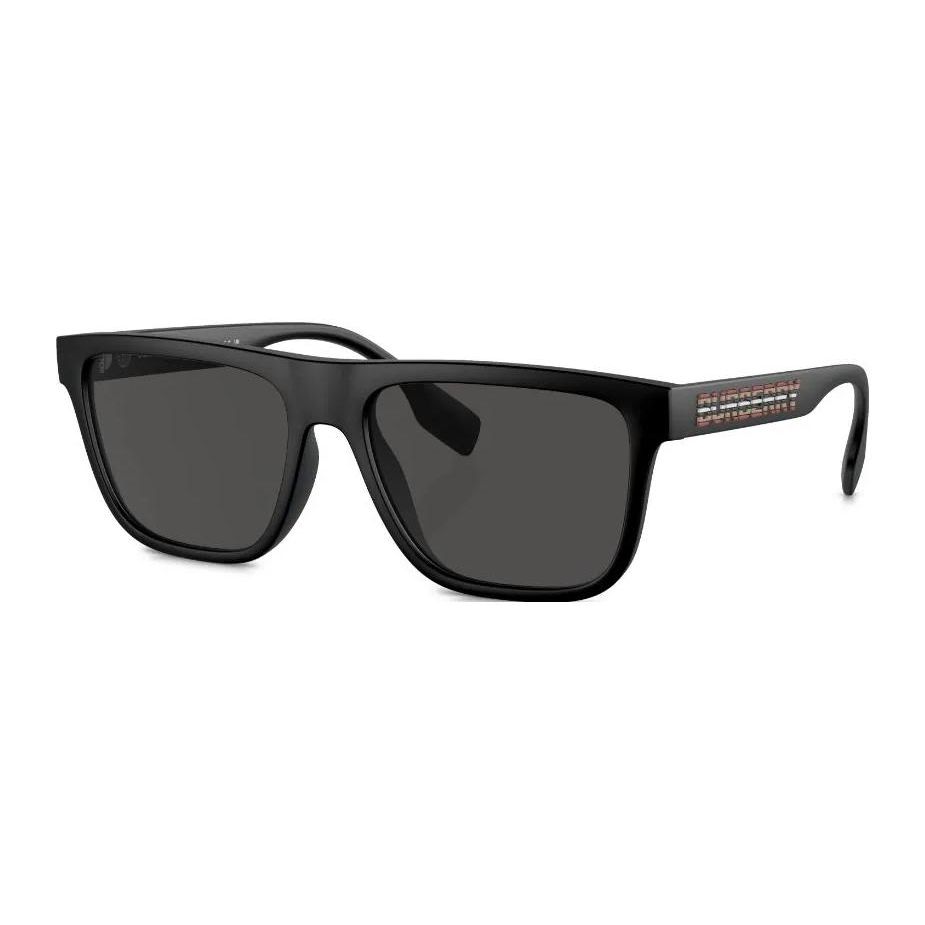 Burberry Logo Irregular Frame Sunglasses Men sunglasses Black BE4402U346487 Basic Packaging-Eyeglass Case+Box