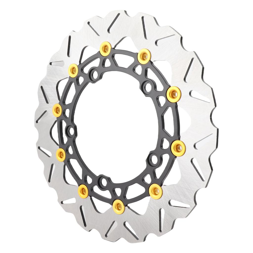Motorcycle Front Brake Rotor 300mm CNC Stainless Steel Improve Braking Stability Replacement for