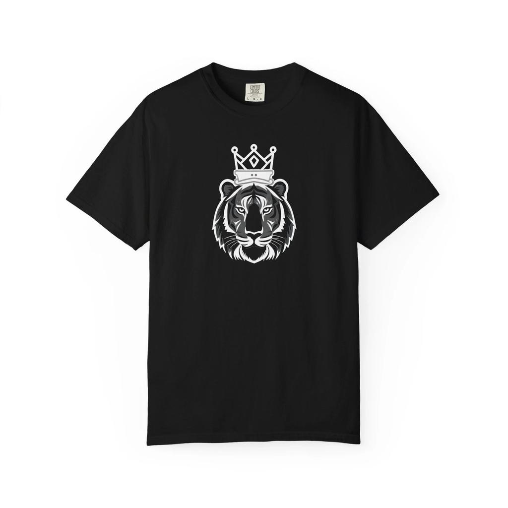 Royal Tiger Tee, Wildlife Animal Graphic Shirt, Jungle Theme Top, Men's Women's