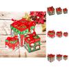 Delightful Three Piece Christmas Gift Box Set Featuring Cheerful Cartoon Design For Holidays