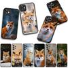 for Samsung Galaxy A36 A17 A26 A07 A35 A54 A53 A13 A33 A34 S8 S9 S20 S21 FE S10 Plus Phone Cover Case Fox Casing