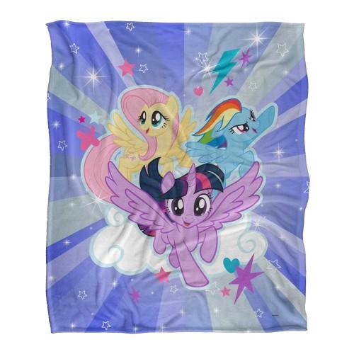 My Little Pony Silky Starry Sky Supersoft Blanket