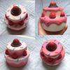 Squishy Strawberry Cake Model With Slow Rebound Pu Foam For Kids And Collectors