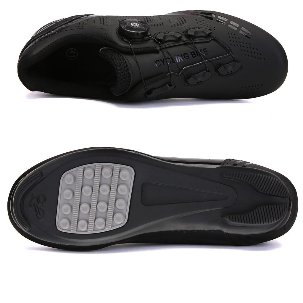 Wild mountain riding shoes moped road lock shoes large size sports events cycling high resistance men's and women's lock shoes