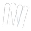 Garden Staples Galvanized U Shaped Garden Fencing Peg for Greenhouses Lawns Gardens