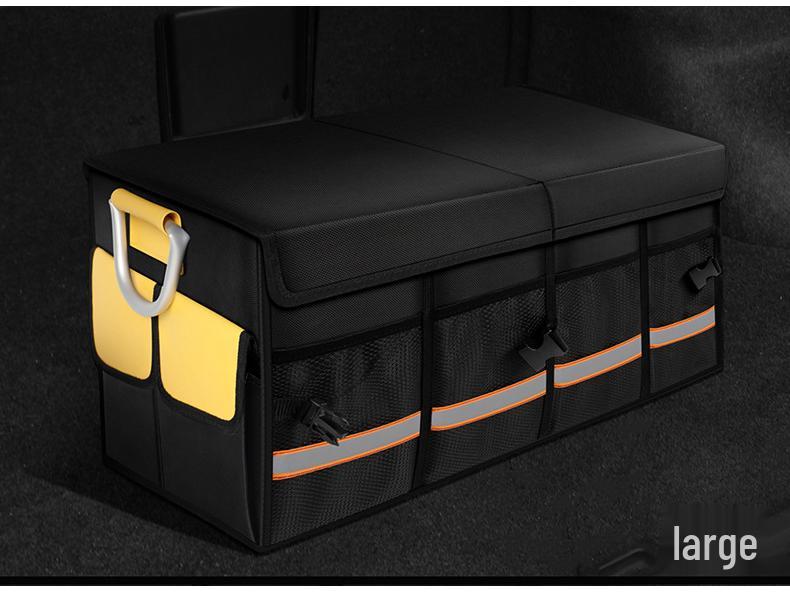 Large Capacity Car Trunk Organizer with Shoe Compartment