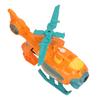 Bubble Blowing Toy Helicopter Shape Sound Light Battery Powered Automatic Bubble Making Toy