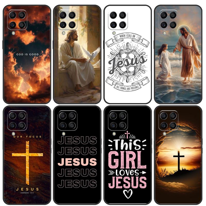 Faith Christian Jesus Case For Samsung Galaxy M21 M31 M51 M12 M32 M52 M13 M23 M33 M53 M20 M30s M14 M34 M54 Cover