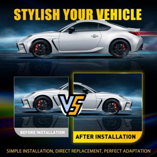 Smoked Lens White LED Side Marker Light For Toyota GR86 ZN8 -2024 SU00308732