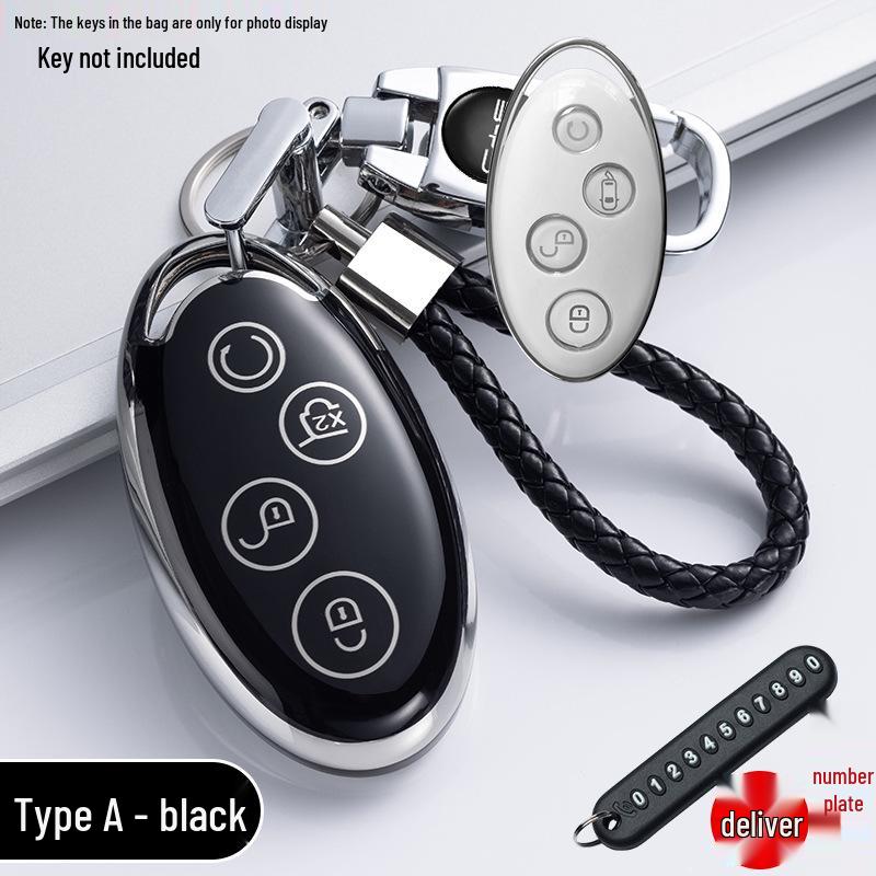 BYD Key Case for Dolphin, Song Plus, Qin DMi, Han EV, Yuan Pro, Tang, Seal, Destroyer 05 Car Models