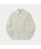 Series (Set Up) Cotton Linen Garment Washed Chore Oversized Jacket Sajam26532Ivx