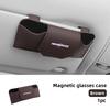 Car Sticker 2025 Hot Car Sun Visor Glasses Box Sunglasses Organizer Clip Accessories For BMW E46 E90 E60 F10 E39 F30 E36 F20  E3