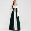 Women's Medieval Renaissance Dress Vintage Dress Strap Waist Court Dress Women's Clothing