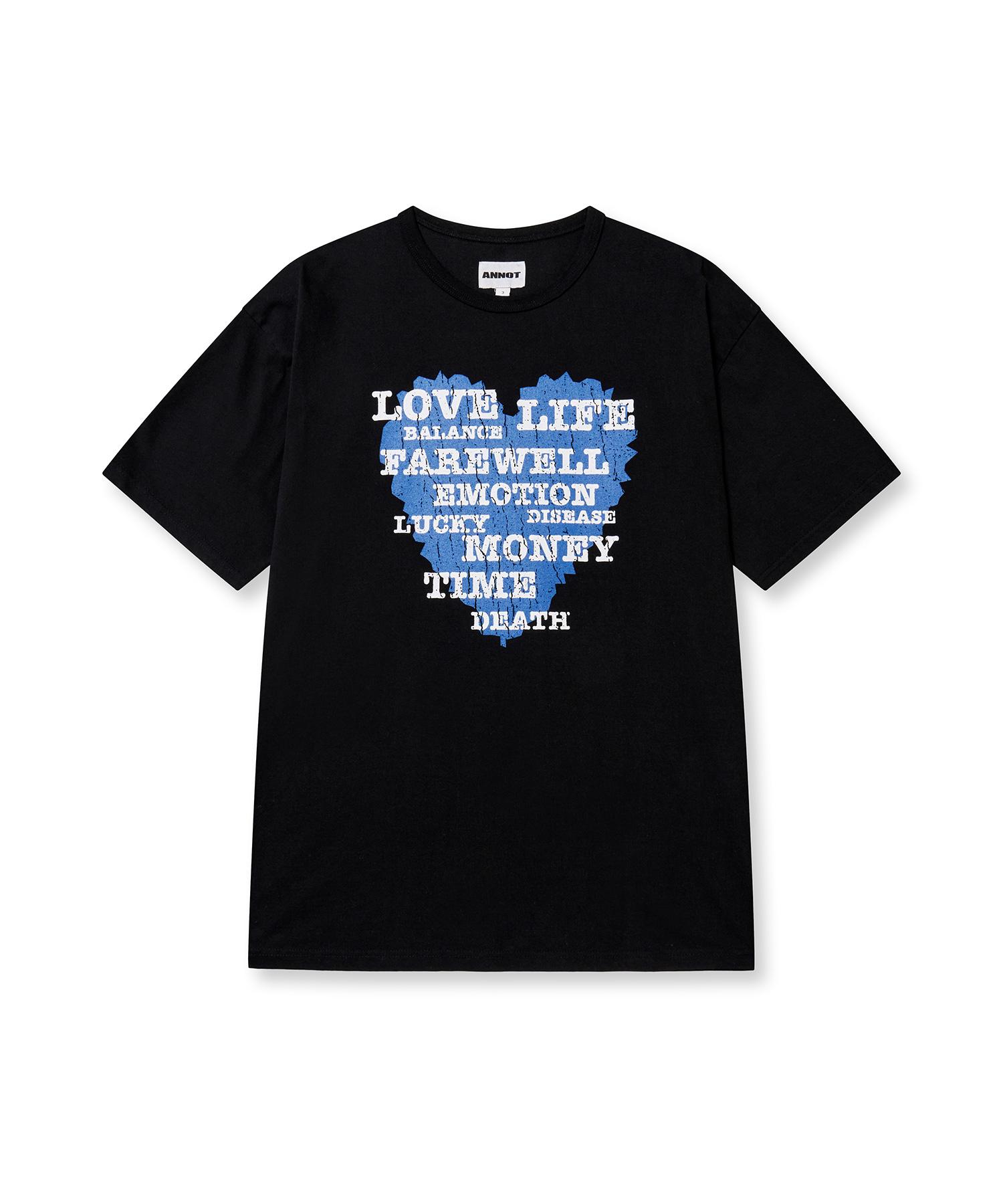 A Note Unmanageable Washed T-Shirt Black 3