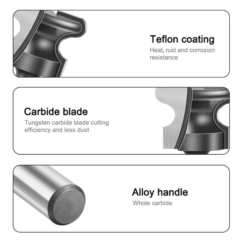 High strengths Carbon Steel Woodworking Tool For Smoothly Finish On Hardwood And Plywood Handle Cutting