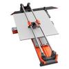 1200 mm Manual Tile Cutter, Upgraded Sliding Head Cutting Tool with Spring-Loaded Base, Angle Fence, Tungsten Carbide Cutting Wheel, Alignment Guide,
