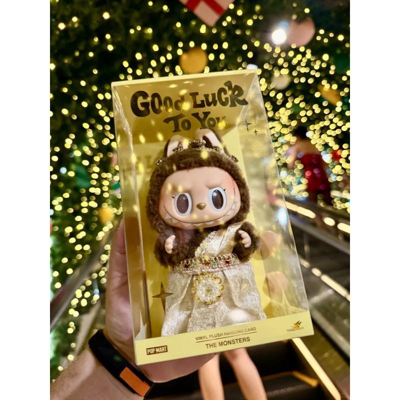 Labubu Thailand Limited Labubu Good Luck To You Vinyl Blind Box Handbag Bag Pendant Key Chain Decoration Girl Toy Gift