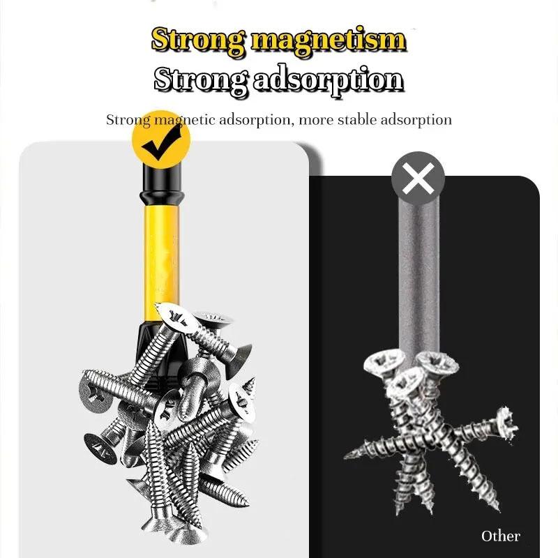 Non-slip Cross Screwdriver Magnetic Batch Head High Hardness PH2 Screwdriver Bit Screw Driver Impact Drill Bit Hand Tools