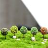 Lot de 5 boules colorées pour arbre de simulation, ornements de micro-paysage