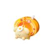 Resin Puff Playful Dog Keychain Colorful Cartoon Style Cute Key Ring Decorative Charm