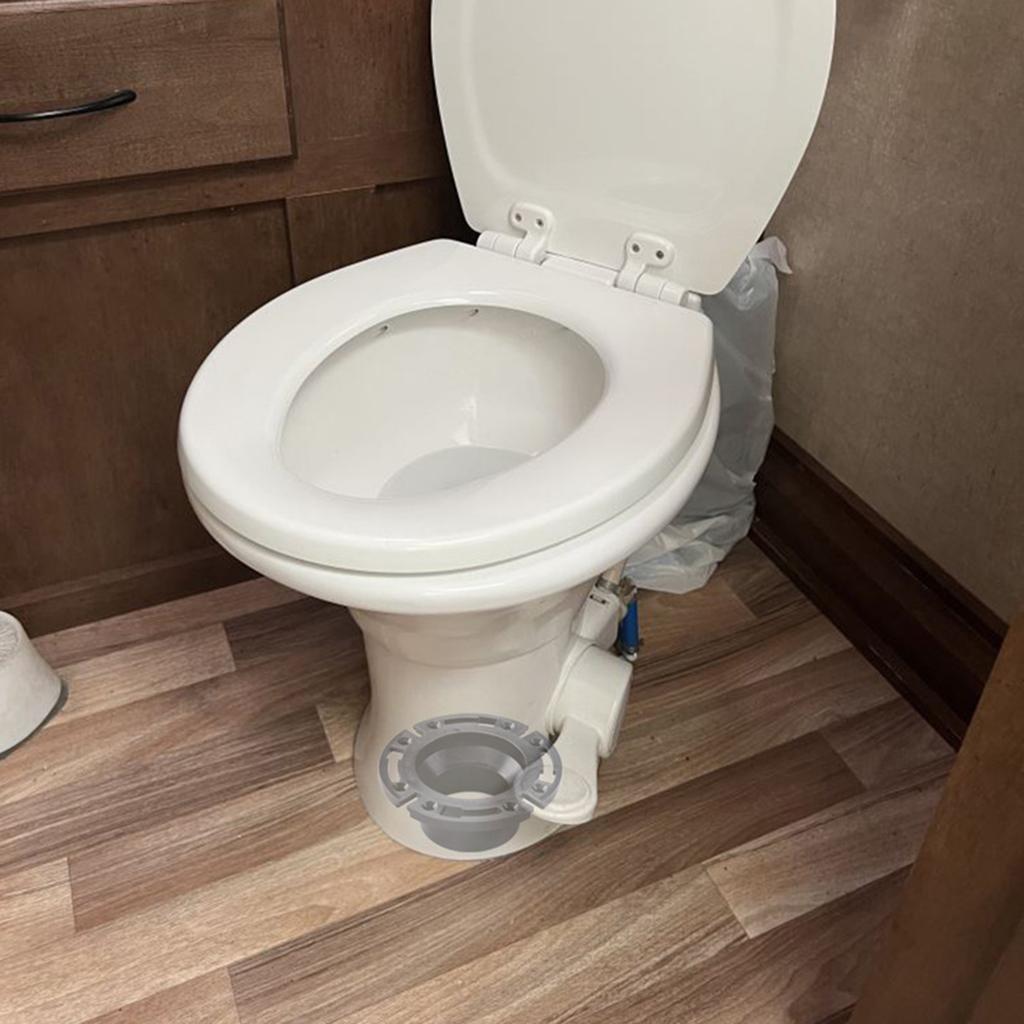 Plastic Campers Toilet Flange Seal Part Number 385345892 For 300 310 320 Campers Toilet Replacement Parts