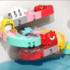 Bath Toy for Kids, Durable Water Slide with Strong Suction Cups | Interactive Dinosaur Bath Time Fun for Girls