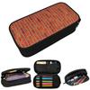 Red Brick Wall Pencil Case for Kids School Pen Box Pencil Bag Stationery Supplies Pen Holder Bag