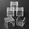 1Pcs Transparent Acrylic Box Plastic Cube Storage Holder New Chalk Box  Snooker Pool