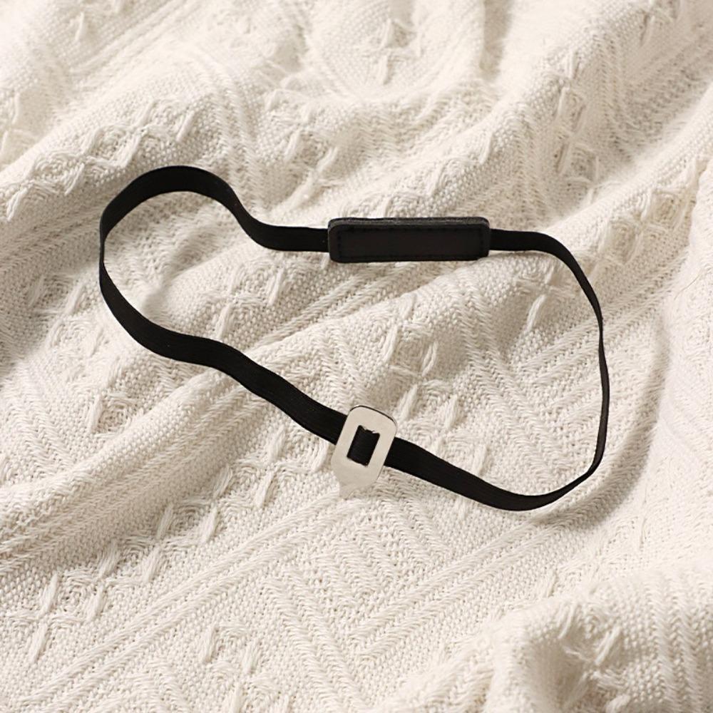 Metal Pointer Elastic Bookmark Elastic Webbing Flexible Strap Bookmark Book Clip  Gift