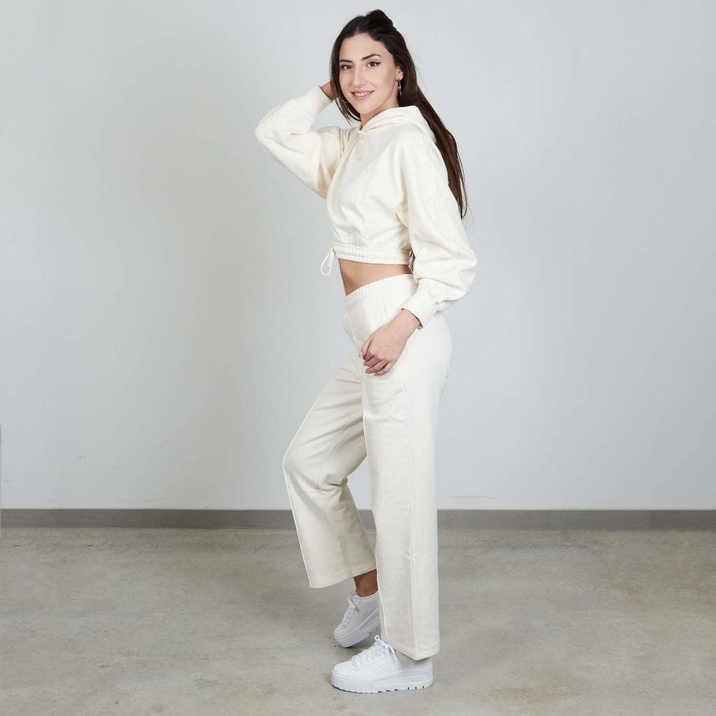 PUMA Classics Cropped Hoodie 2022 No Collar Size L TR535683, Women's, Fall/Winter Color, (99),