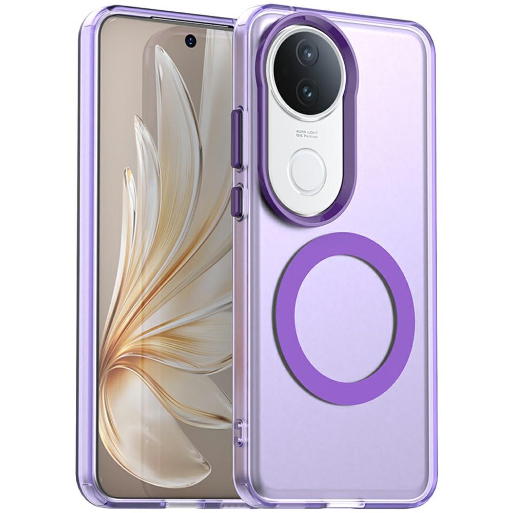 

For vivo S20 5G Case Compatible with MagSafe Anti Drop Hybrid Phone Back Cover Purple