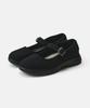 [LEMOUTON] Let's Comfortable Merino Wool Mary Jane Sneakers Black (Black Outsole) 5018675763