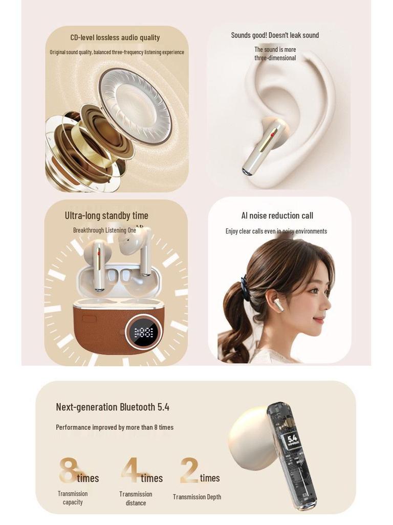 2026 Custom TWS Bluetooth Earphones - Noise Cancelling, High-Quality Sound, Gaming & Sports, Comfortable In-Ear Design.