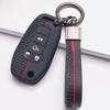 Klappschlüsselhülle für Ford Fiesta Focus Mondeo Kuga C-Max S-Max Galaxy B-Max EcoSport Edge Explorer Ranger Transit Tourneo Wabenmuster Schlüsselanhänger Hülle