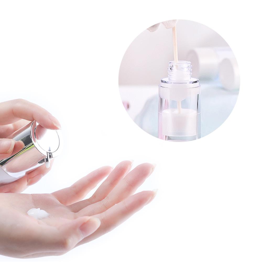 Airless Pump Bottle Refillable Travel Containers Empty Cosmetic Bottle Vacuum Bottle for Lotion, Hand Sanitizer, Toner, Moisturizer and Serum