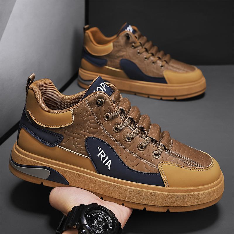 Autumn thick-soled heightening casual board shoes sports non-slip Forrest Gump dad shoes non-slip labor insurance shoes 39