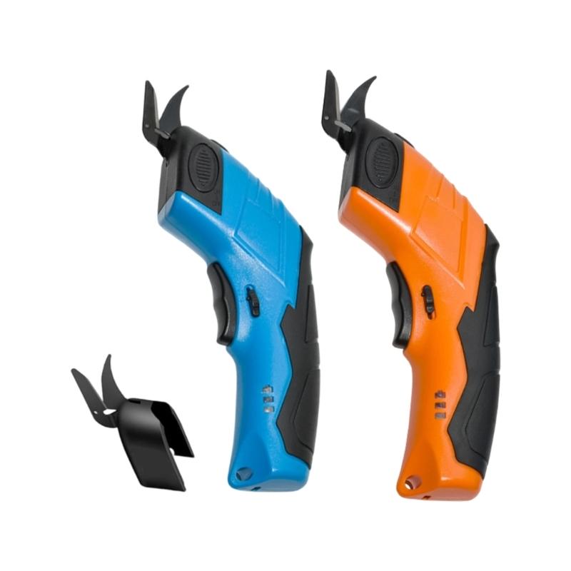 Powerful Wireless Handheld Cutter Device for Fabric Leather Materials Featuring Safety Functions in Crafting