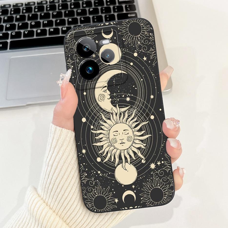 For Realme GT7 Pro 5G Case RMX5010 Cute Fashion Cartoon Cover Soft TPU Phone Case For Realme GT 7 GT7 T GT7T 5G Back Cover Coque