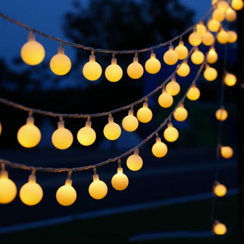 YuDuo HC Solar Decorative Ball String Lights