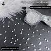 1 Scatola di Perle Stereoscopiche Mini Perle Rotonde Accessorio Decorativo per Pittura Unghie Patch Diamante per Unghie