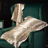 [2pcs Mulberry Silk Pillowcases] 2pcs Mulberry Silk Pillowcases, Luxurious 25 Momme Satin Weave, Hypoallergenic Solid Color with Envelope Closure