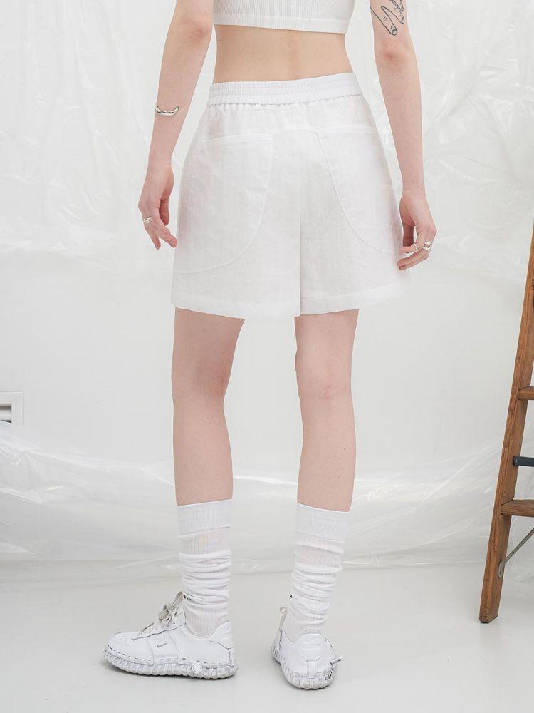 Yusentig Utility Pocket Shorts White Aw4Ml40001